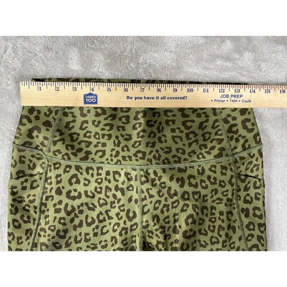 GapFit Sculpt Revolution High-Waisted Leopard Print Leggings - Size Large - Picture 11 of 12